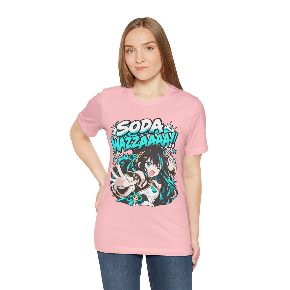 Anime Meme Tee – Soda Wazaaa Martial Arts Hydration Shirt