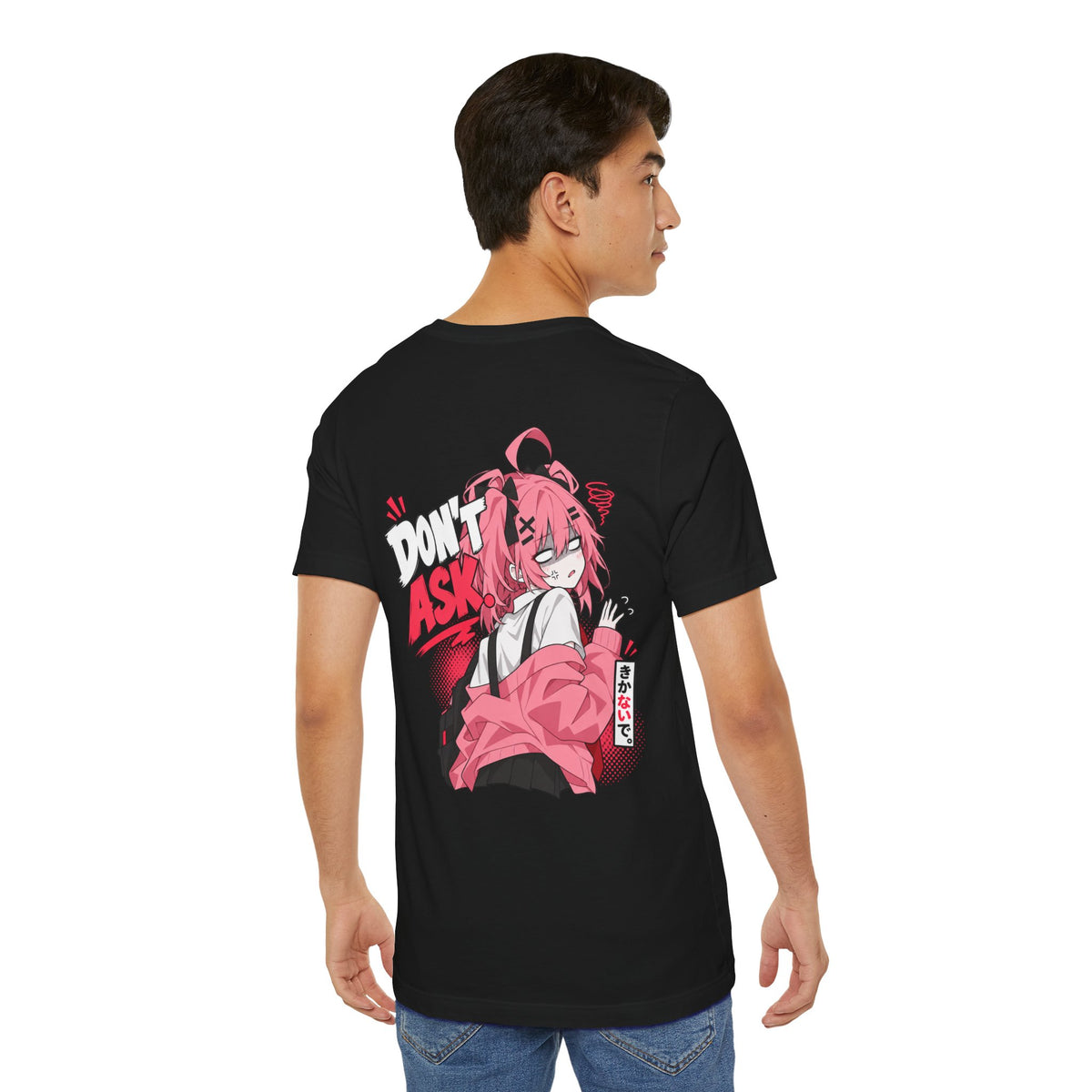Anime Meme Shirt – I'm Fine Probably Pink Manga Tee