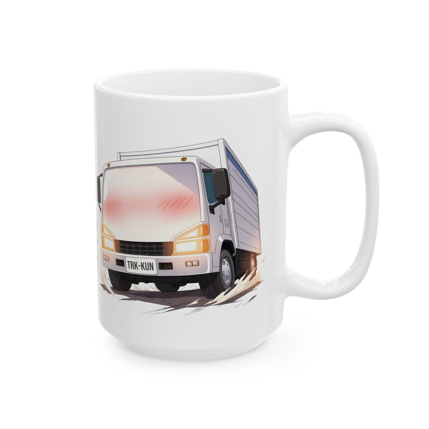Anime Meme Mug – Truck Kun Isekai Joke Cup, Level 99 Gamer Humor Coffee Mug, Funny Anime Gift