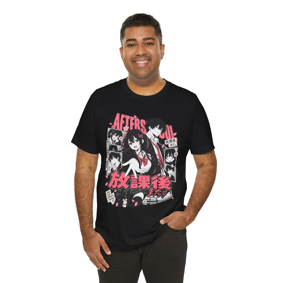 Romance Anime Tee – After School Manga Crush Shirt