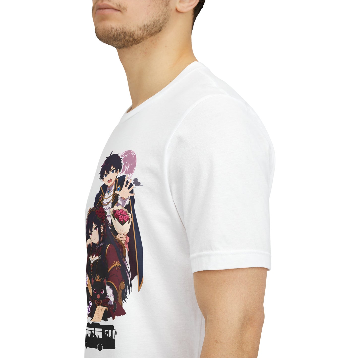 Funny Anime Shirt – I Took the Wrong Bus Graphic Tee, Anime Quote Shirt, Isekai Parody T-Shirt, Otaku Gift