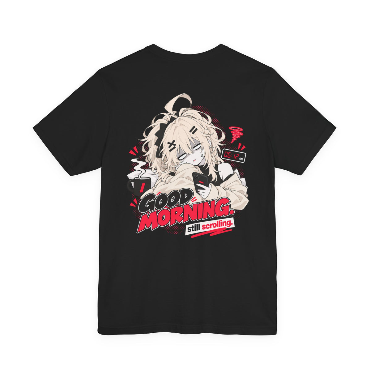 Anime Meme Tee – One More Reel Late Night Scrolling Shirt