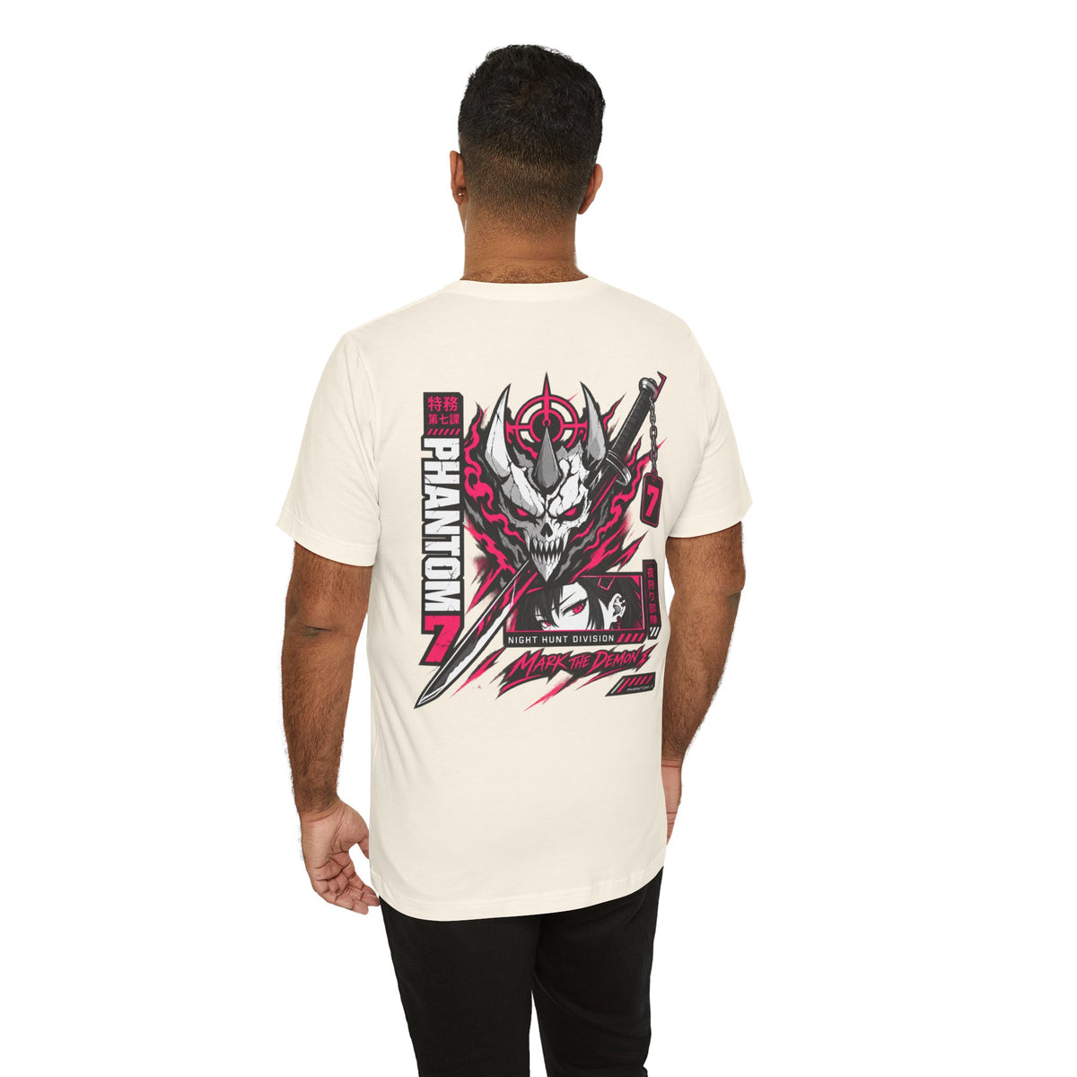 Demon Hunter Shirt – Phantom 7 Night Hunt Anime Squad Tee