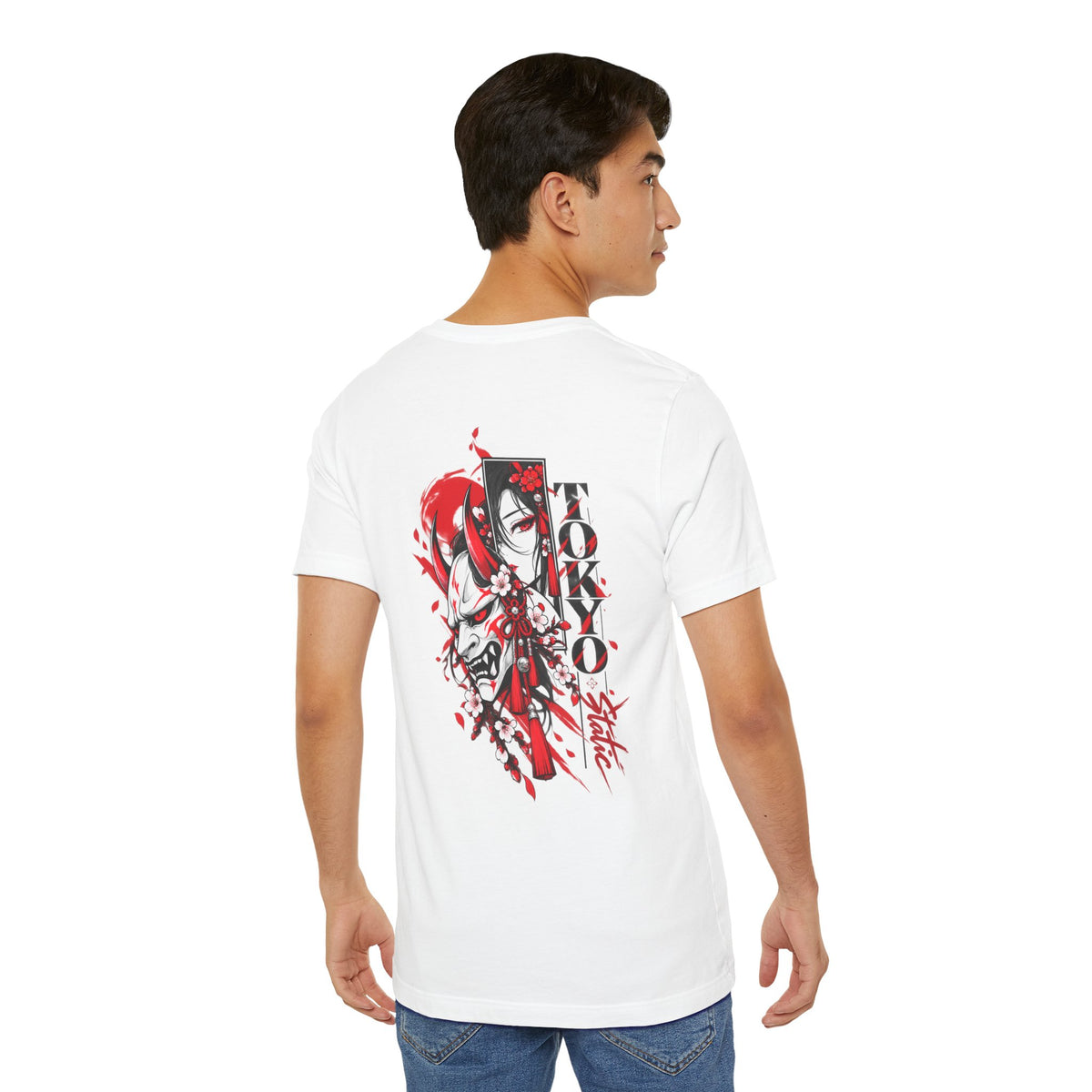 Demon Girl Tee – Tokyo Static Oni Manga Streetwear