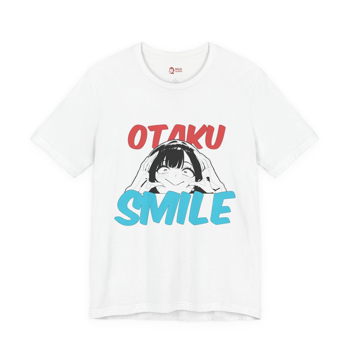 Otaku Funny Tee – Kind of Awkward Anime Shirt, Relatable Otaku Smile Meme T-Shirt for Weebs and Introvert Humor Fans