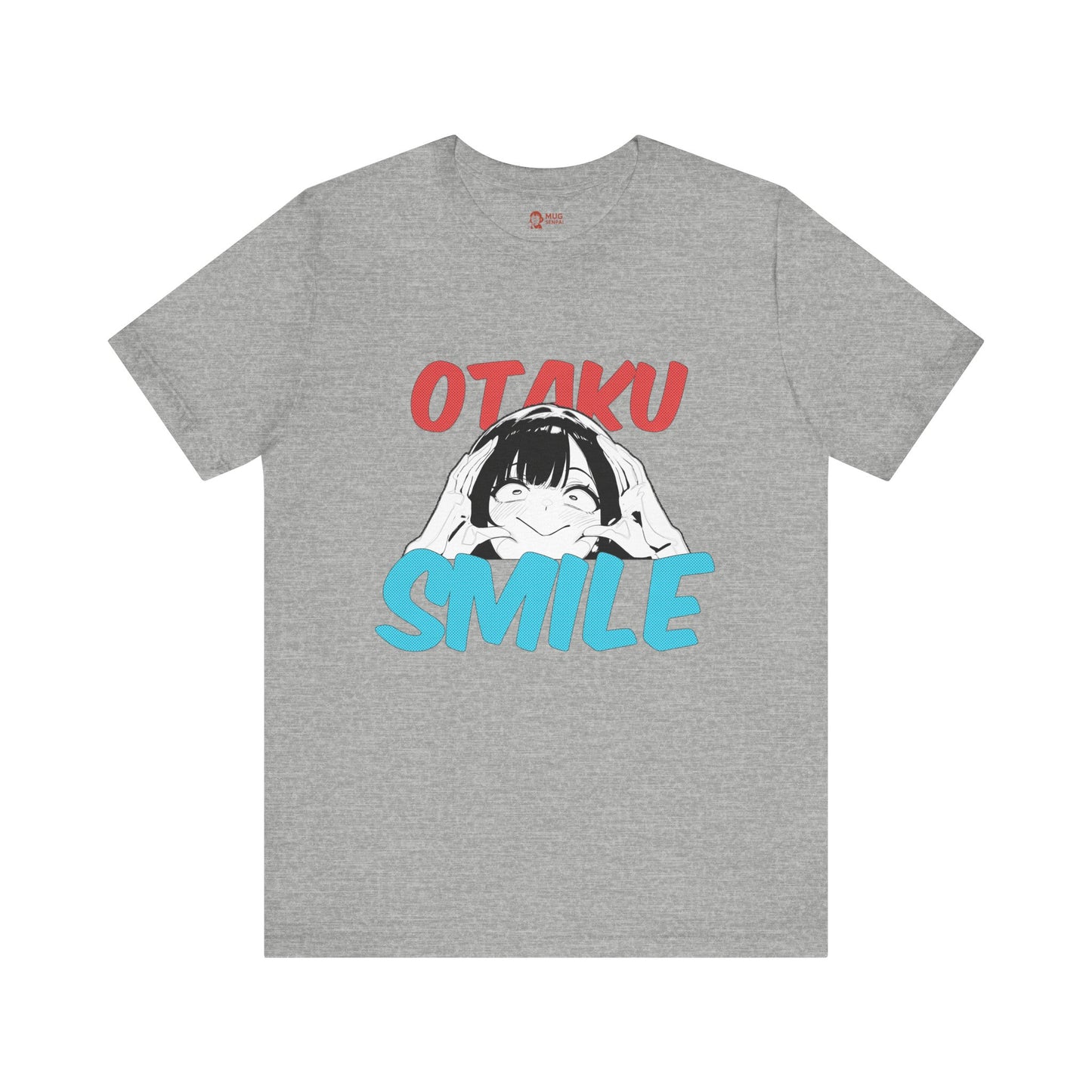 Otaku Funny Tee – Kind of Awkward Anime Shirt, Relatable Otaku Smile Meme T-Shirt for Weebs and Introvert Humor Fans