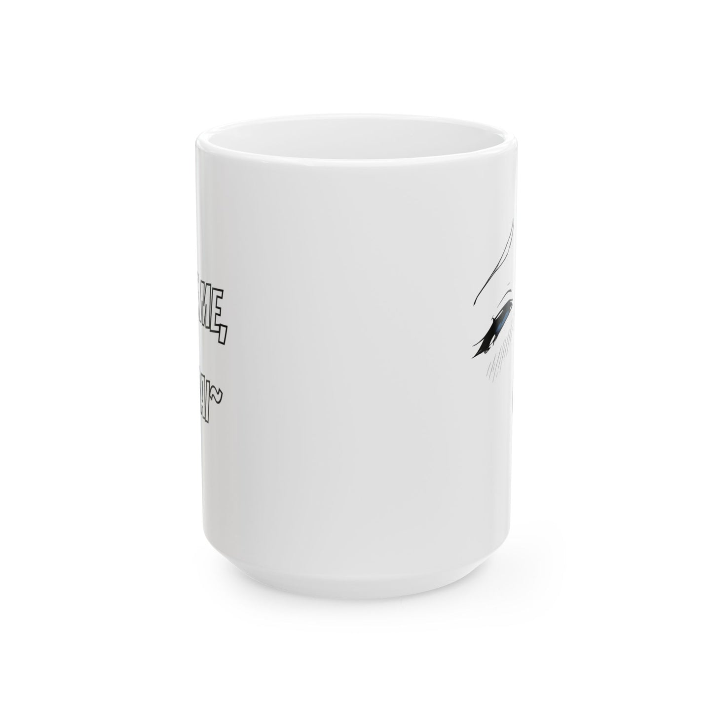 Funny Anime Mug – Overdramatic Reaction Face Cup, Chaotic Manga Expression Mug, Weird Anime Humor Coffee Mug, Meme Style Gag Gift