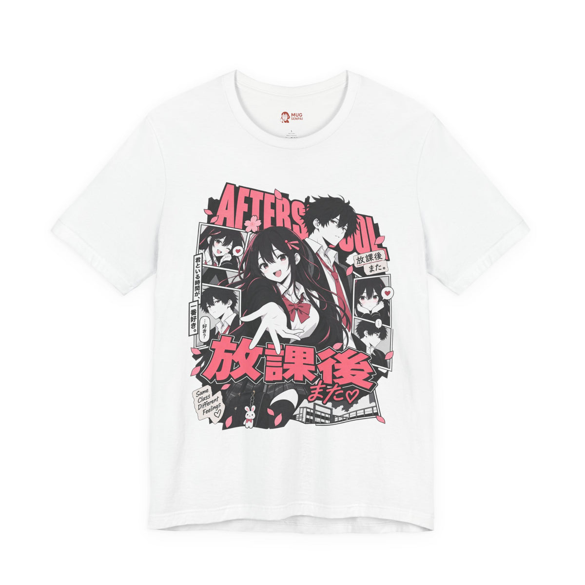 Romance Anime Tee – After School Manga Crush Shirt