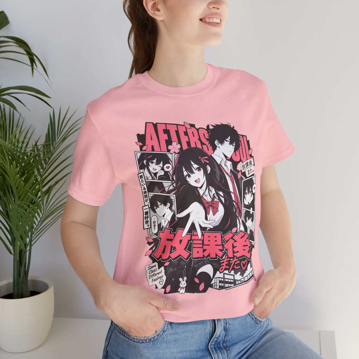 Romance Anime Tee – After School Manga Crush Shirt