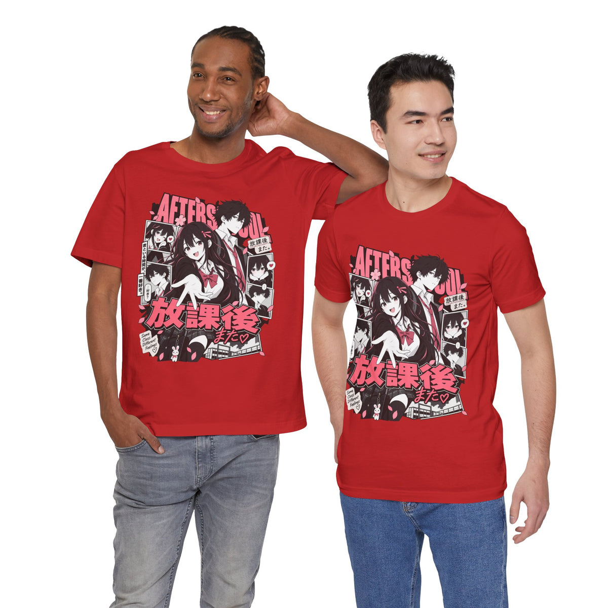 Romance Anime Tee – After School Manga Crush Shirt