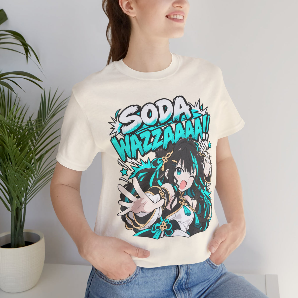 Anime Meme Tee – Soda Wazaaa Martial Arts Hydration Shirt