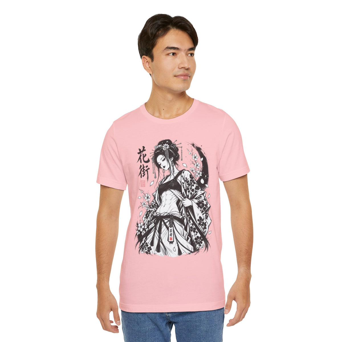 Kimono Woman Shirt – Japanese Ink Art & Modern Streetwear