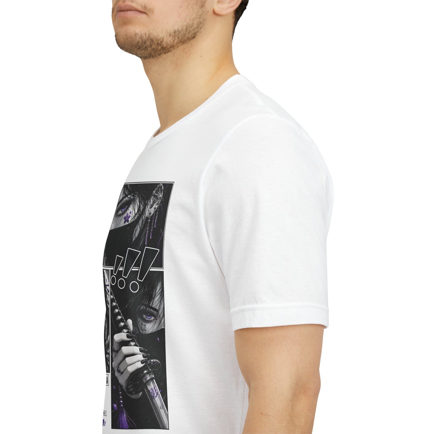 Anime Shinobi Tee – Shadow Girl Graphic Shirt, Japanese Streetwear T-Shirt, Anime Assassin Gift, Ninja Aesthetic Tee